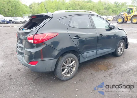 2014 Hyundai Tucson Se from USA, damaged, VIN KM8JU3AG3EU920464